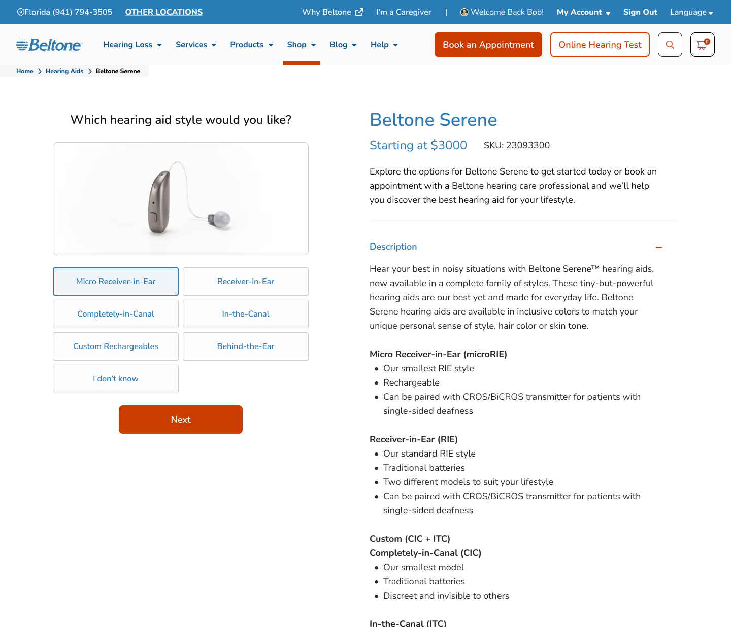 Hearing Aid Question 1